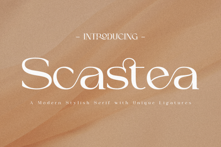 Preview of Scastea Font