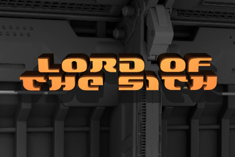 Lord of the Sith Font