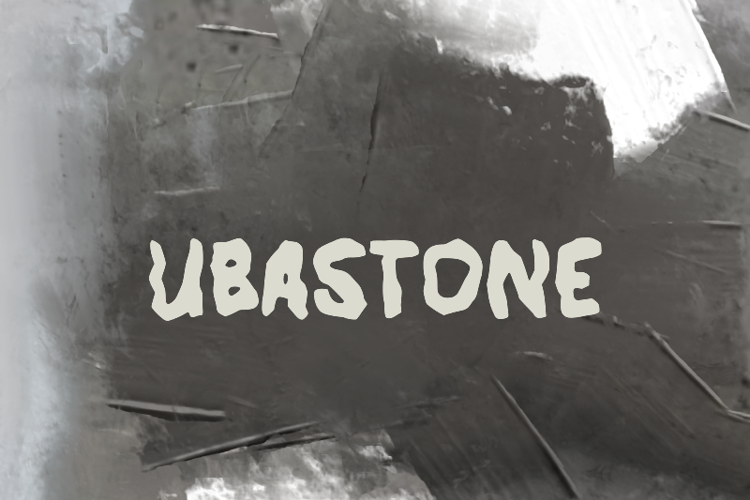 Preview of u Ubastone Font