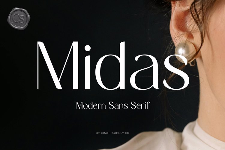 Preview of CS Midas Font