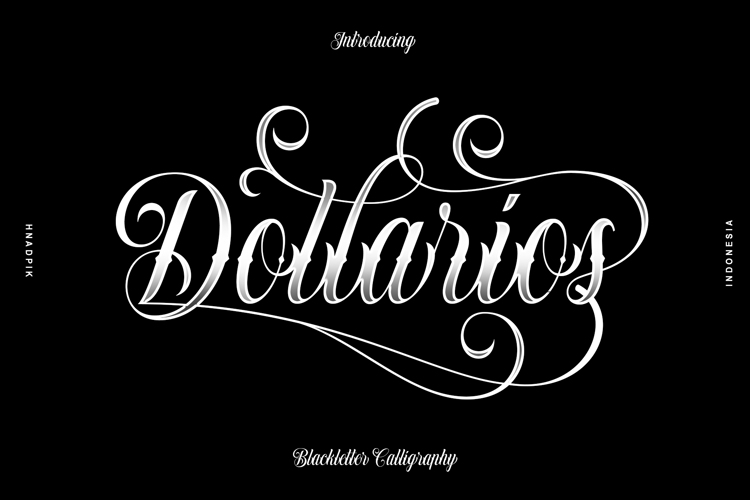 Dollarios Font