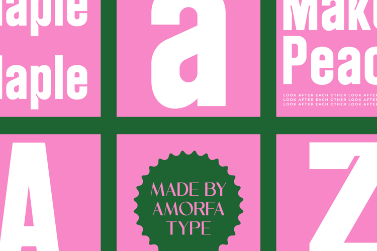 Preview of Maple Sunhill Font