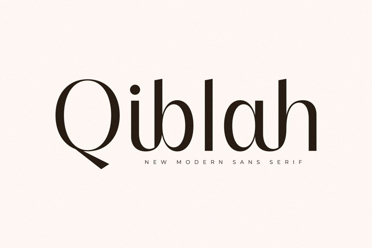 Qiblah Font