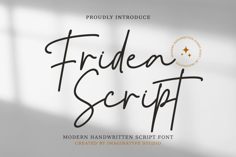 Fridea Script Font