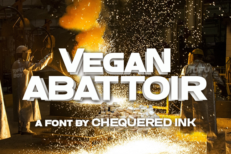 Vegan Abattoir Font