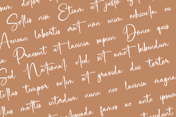 Preview of Saitingan Font