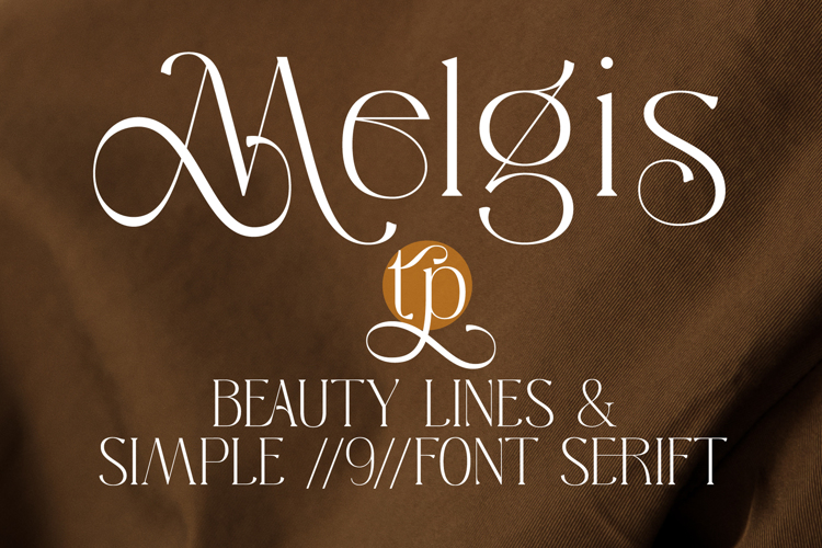 Preview of Melgis Tp Font