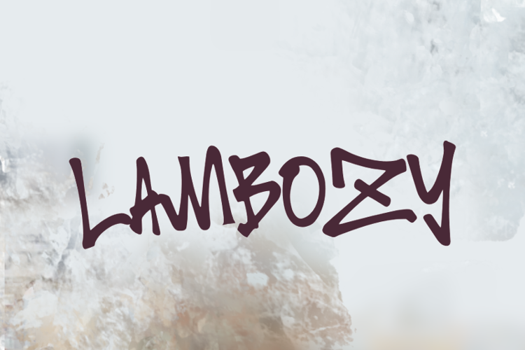 L Lambozy Font