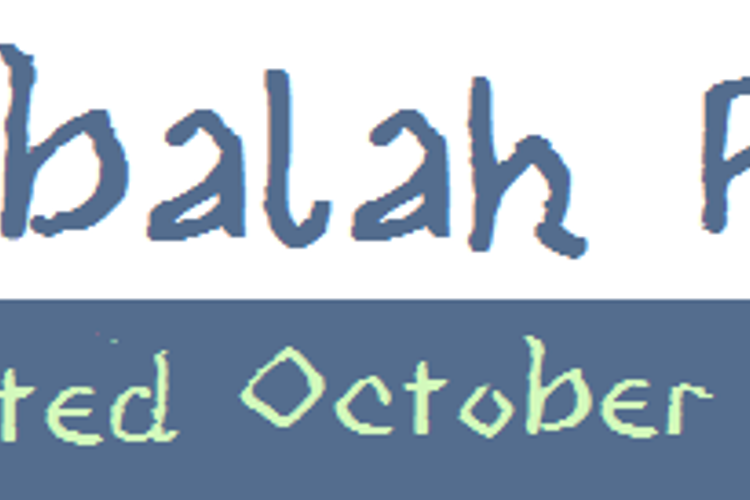 Kabbalah Font