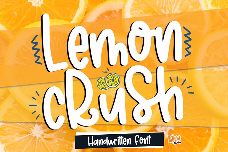 Lemon Crush Font | Dmletter studio | FontSpace