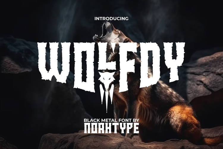 Preview of Wolfdy Font