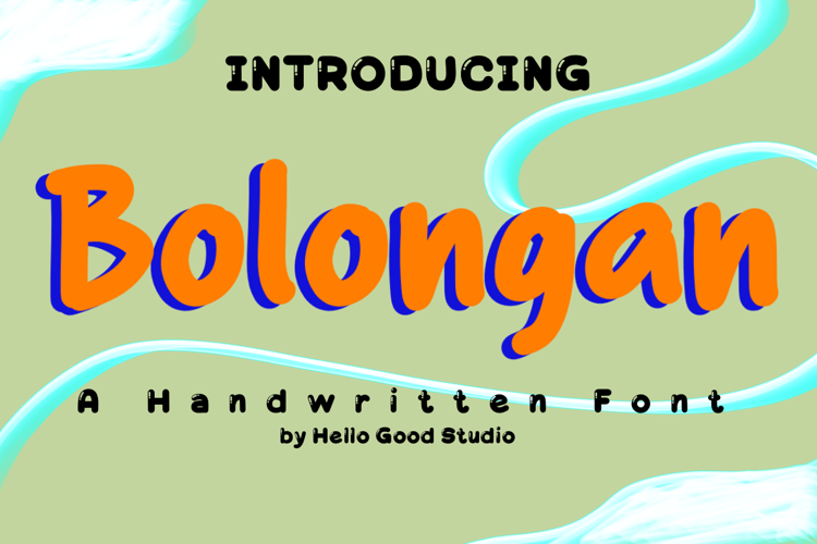 Preview of Bolongan Font