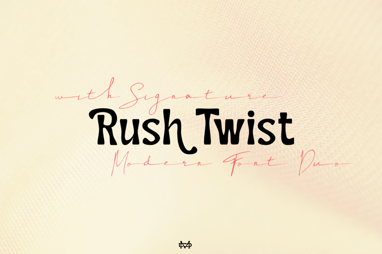 Rush Twist Font