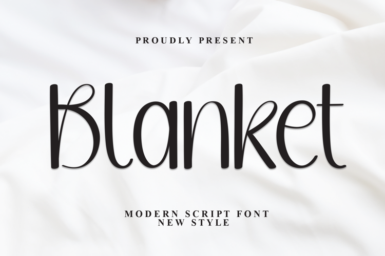 Preview of Blanket Font