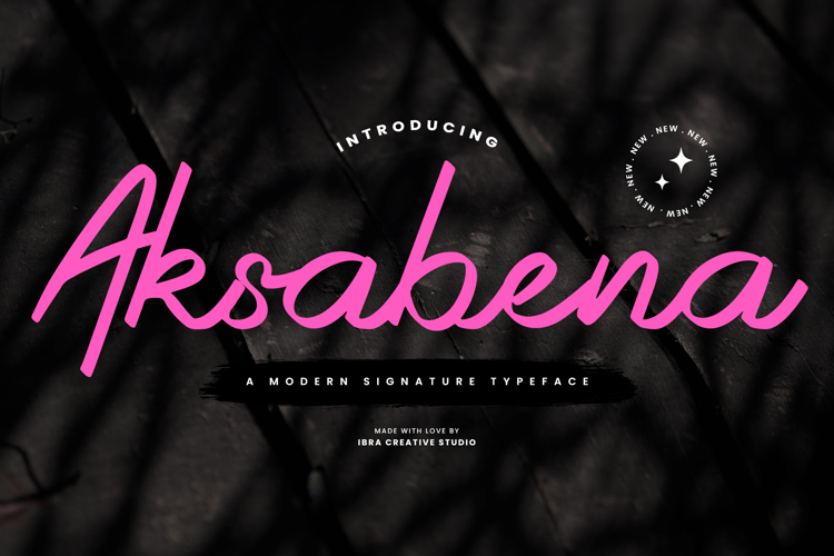 Aksabena Font