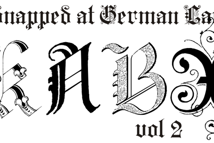 Kidnapped at German Lands Two Font