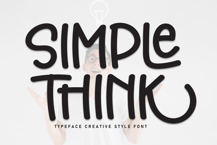 Preview of Simple Think Font