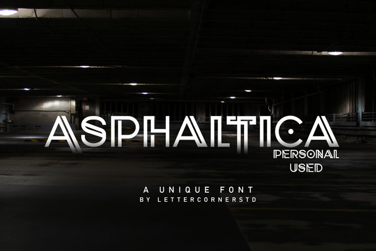 Asphaltica Font