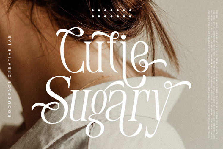 Preview of Cutie Sugary Font