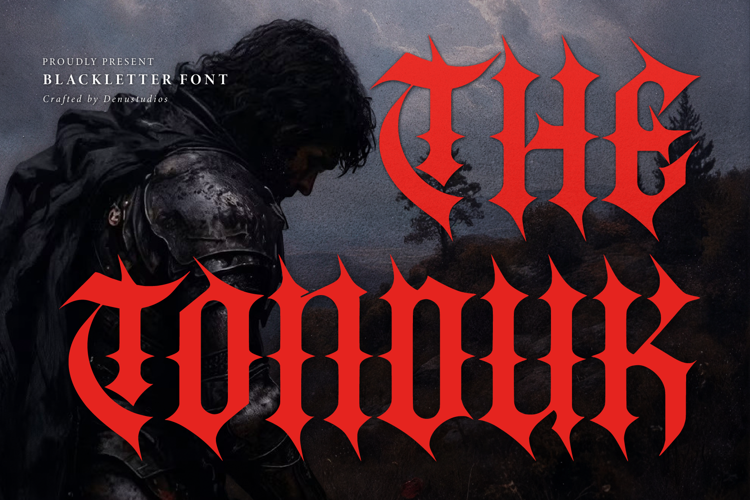 Preview of Tonduk Font