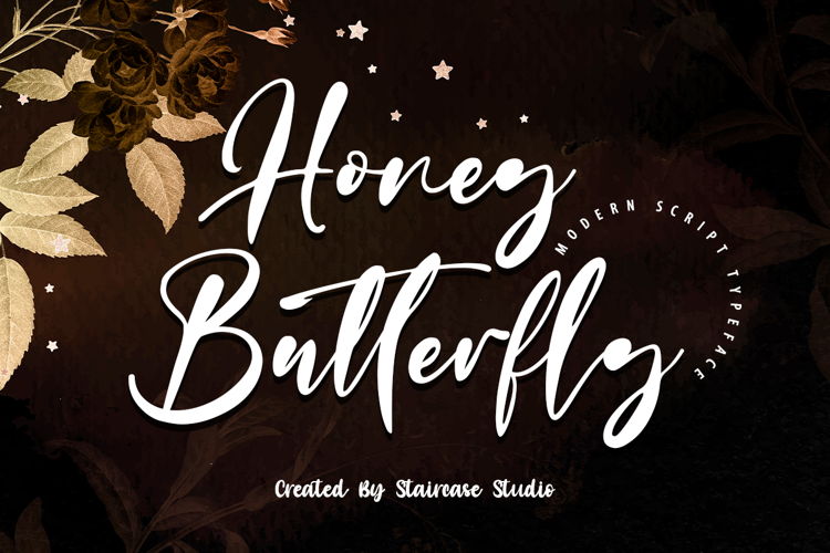 Honey Butterfly Font