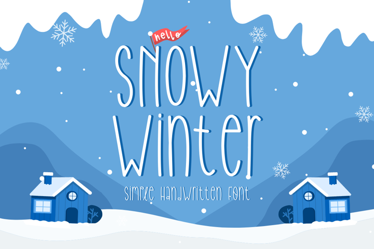 Snowy Winter Font