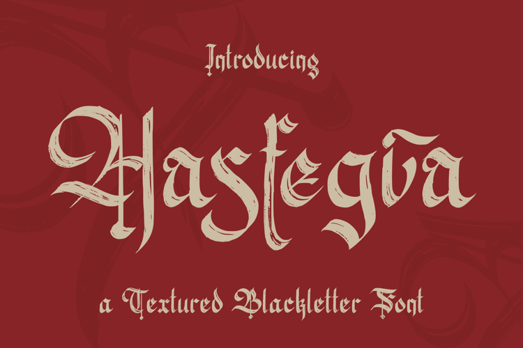 Preview of Hasfegia Font