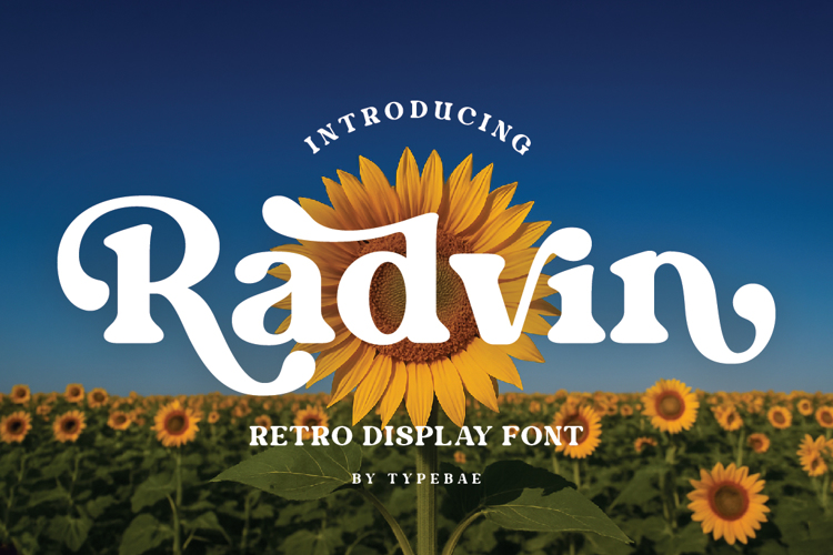 Preview of Radvin Font