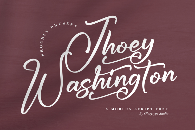 Jhoey Washington Font