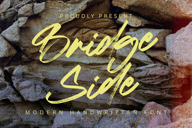 Preview of Bridge Side Font
