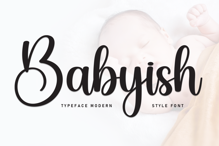 Preview of Babyish Font