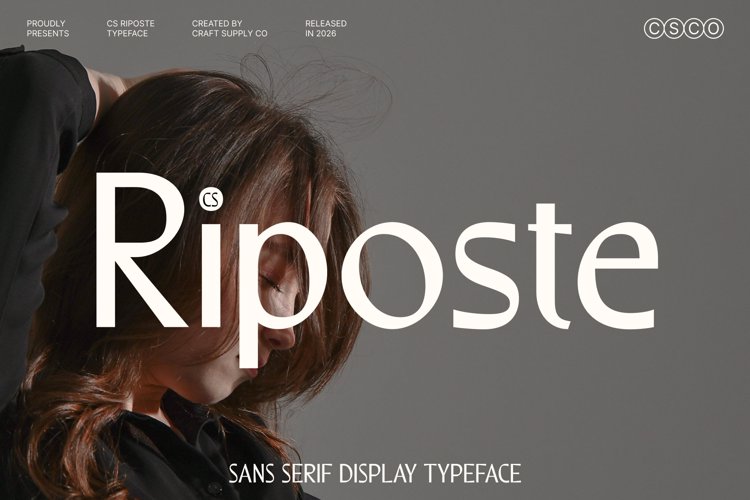 Preview of CS Riposte Font