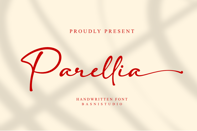 Parelia Font