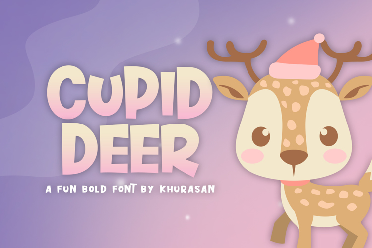 Cupid Deer Font