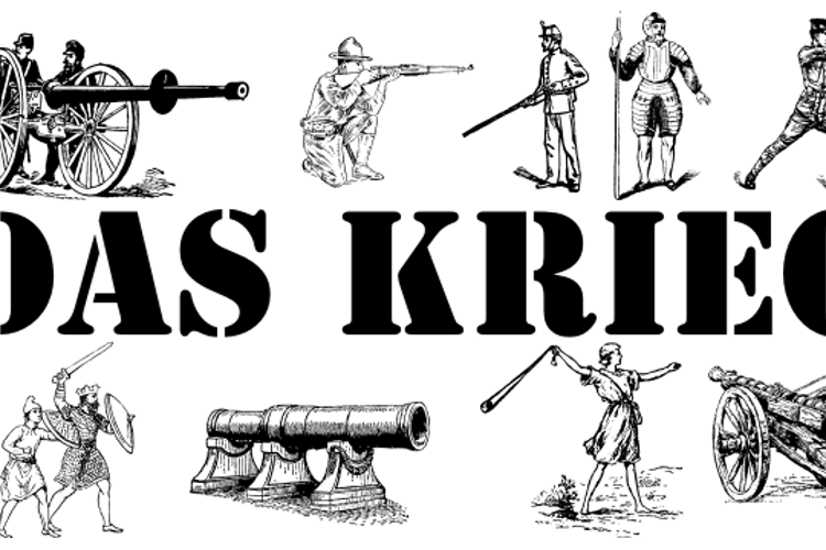 Das Krieg Font