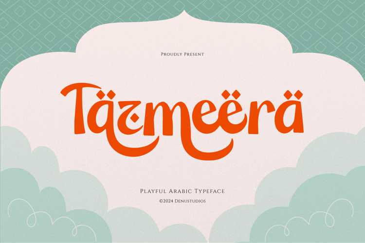 Preview of Tazmeera Font
