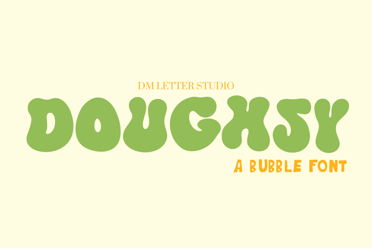 Preview of Doughsy Font