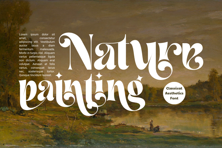 Classical Aesthetics Font