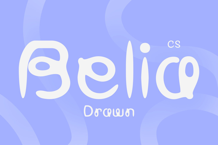 Preview of CS Belia Drawn Font