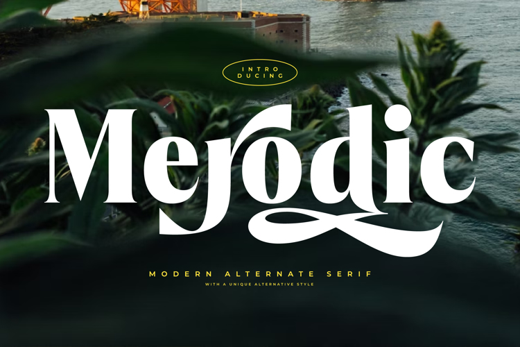 Preview of Merodic Trial Font