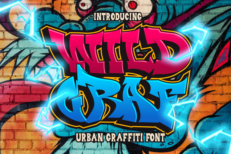 Preview of Wild Graf Font