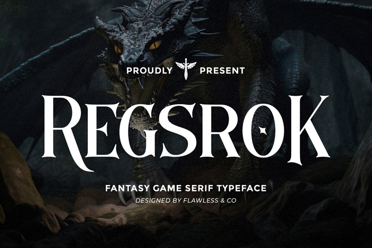 Preview of REGSROK Font