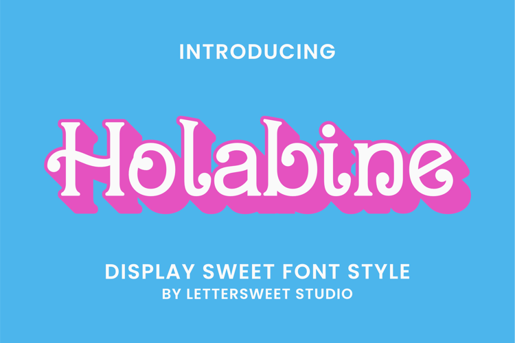 Holabine Font