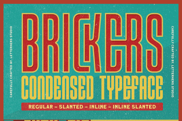 Brickers Font