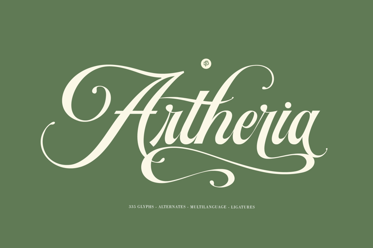 Artheria Script Font