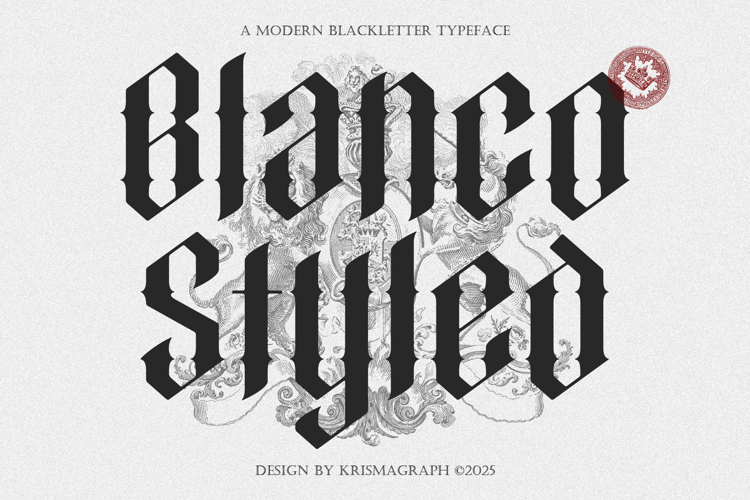 Blanco Styled ONLY Font