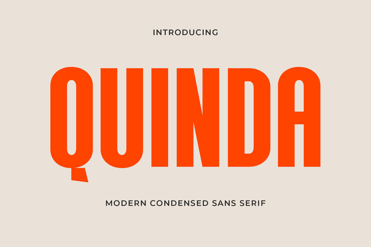 Preview of Quinda Font