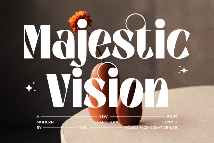 Preview of Majestic Vision Font