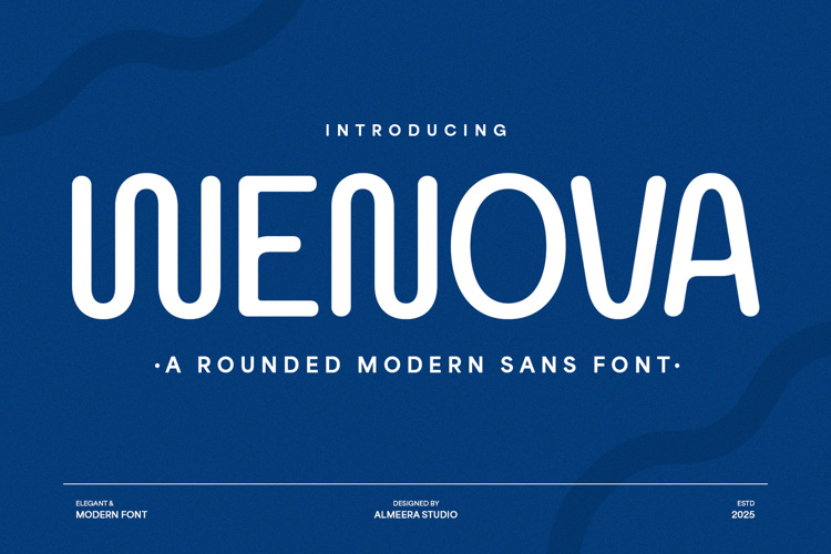 Preview of Wenova Font