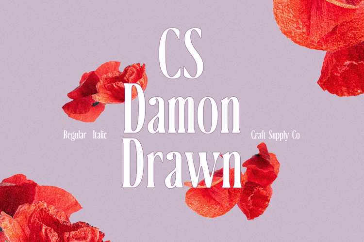 CS Damon Drawn Font